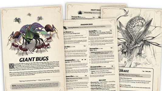 New Monster Group: Giant Bugs