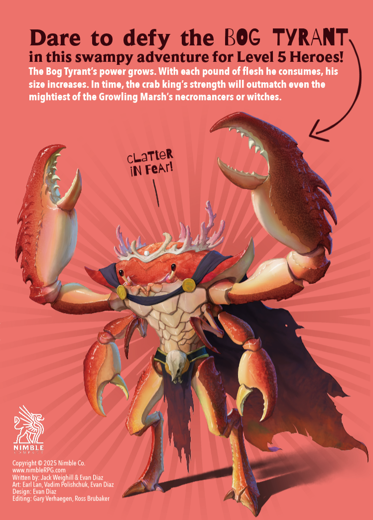 Adventure: Meat for the Crab King!