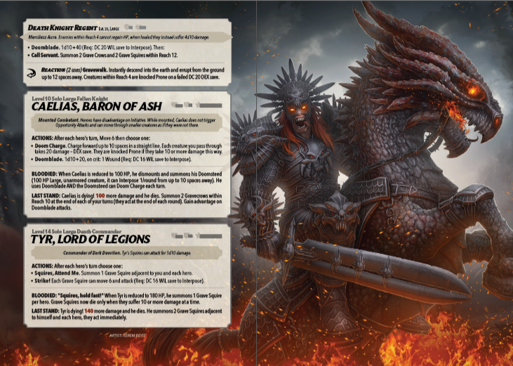 Monsters: Death Knights