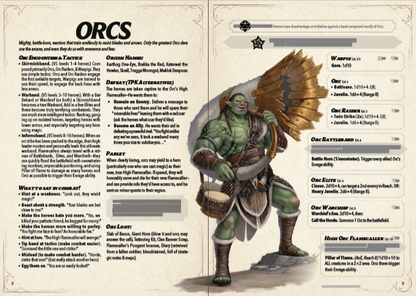 Monsters: Orcs
